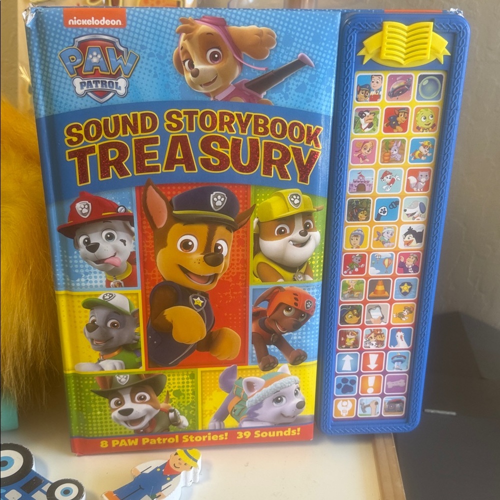 Nickelodeon Paw Patrol Sound Storybook Treasury Hardcover Book‎ Hard Cove…
